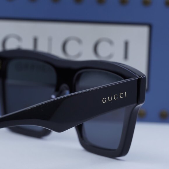 Final Price! Gucci GG0962S 005 Black/Grey Sunglasses - Picture 7 of 12